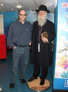 Ray and Charles Darwin at The London Aquarium