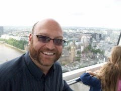 Ray on the London Eye!