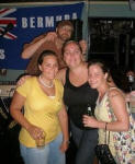 Lacey, Amanda and Haley at Swizzle Inn - Bermuda pic.