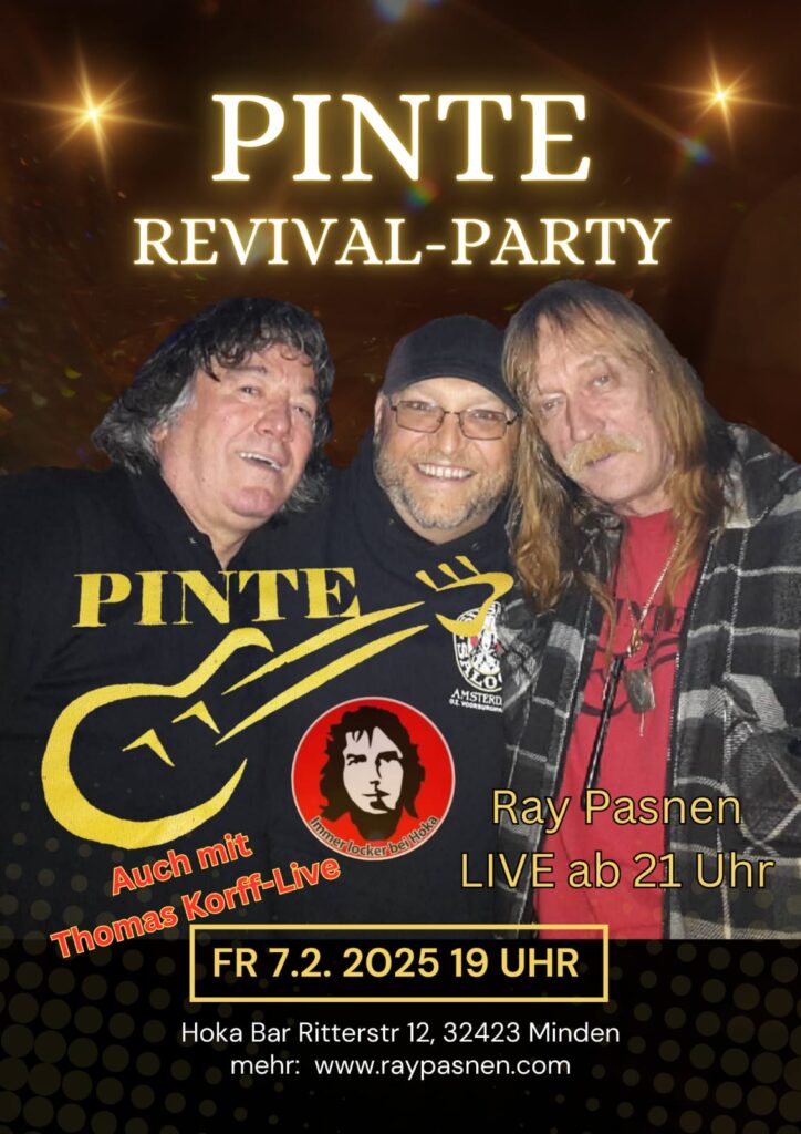 Pinte Revial Party at Hoka's Bar Minden - 07.02.2025 - 19 Uhr