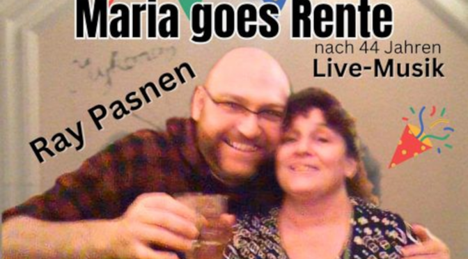 Maria’s Taverne Minden 9.11.|21 Uhr